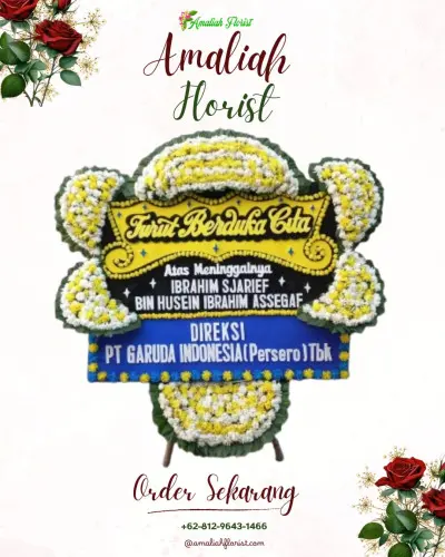 Papan Bunga Duka di Padaherang